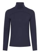 W Lucy Ls Mockneck Sport Women Sport Clothing Sports Tops & T-shirts Sport Long Sleeve Tops Navy PUMA Golf