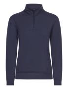 W Cloudspun Isla 1/4 Zip Sport Women Sport Clothing Sports Tops & T-shirts Sport Long Sleeve Tops Navy PUMA Golf