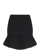 Vmgold Nw Skater Skirt Ga Skirts Short Skirts Black Vero Moda