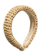 Dalia Hairbrace Accessories Hair Accessories Hair Band Beige Becksöndergaard