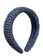 Dalia Hairbrace Accessories Hair Accessories Hair Band Blue Becksöndergaard