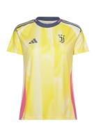 Juventus 24/25 Away Jersey Sport Sport Clothing Sports Tops & T-shirts Sport T-Skjorte Yellow Adidas Performance