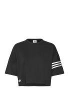 Neuclassics Ss Tshirt Sport Sport Clothing Sports Tops & T-shirts Sport T-Skjorte Black Adidas Originals