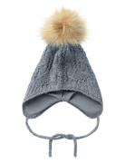 Nmmwrilla Wool Knit Hat Accessories Headwear Hats Winter Hats Blue Name It