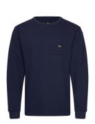 Alder Ls Pocket Thermal Sport Men Sports Clothes Sport Tops Sport T-Skjorte Navy VANS