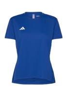 Adizero E Tee Sport Sport Clothing Sports Tops & T-shirts Sport T-Skjorte Blue Adidas Performance