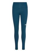 W Flex Warm Tight Sport Women Sport Clothing Sport Tights Sport Training Tights Blue The North Face