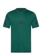 M Z.n.e. Tee Sport Men Men Sports Clothes Sport Tops Sport T-Skjorte Green Adidas Sportswear