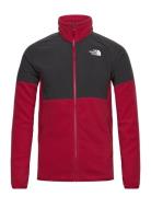 M Glacier Heavyweight Full Zip Sport Men Sport Clothing Sport Fleeces & Midlayers Red The North Face