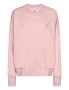 Essentials Small Logo Feel Cozy Sweatshirt Inclusive Sport Women Sport Clothing Sport Sweatshirts & Hoodies Sport Sweatshirts Pink Adidas Sportswear