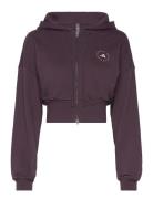 Asmc Cro Hoodie Sport Women Sport Clothing Sport Sweatshirts & Hoodies Sport Hoodies Burgundy Adidas By Stella McCartney