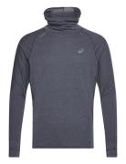 Metarun Winter Ls Hoodie Sport Men Sport Clothing Sport Sweatshirts & Hoodies Sport Hoodies Navy Asics