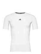 Tf Tee Sport Men Sports Clothes Sport Tops Sport T-Skjorte White Adidas Performance