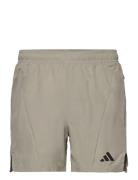 D4T Short Sport Sport Clothing Sport Shorts Sport Training Shorts Beige Adidas Performance