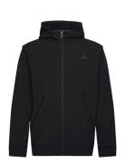 D4T Cr Fz Hd Sport Men Sport Clothing Sport Sweatshirts & Hoodies Sport Hoodies Black Adidas Performance