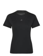 Adidas Designed For Training Heat.rdy Hiit T-Shirt Sport Women Sport Clothing Sports Tops & T-shirts Sport T-Skjorte Black Adidas Performance