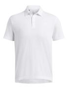 Ua Icon Polo Sport Men Sport Clothing Sport Tops Sport Polos Sport Short-sleeved Polos White Under Armour