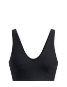 Ua Meridian Rib Bralette Sport Women Sport Clothing Sport Bras - All Black Under Armour