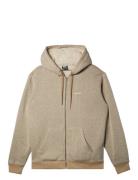 Keller Sherpa Sport Men Sport Clothing Sport Sweatshirts & Hoodies Sport Hoodies Beige Quiksilver