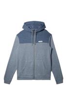 Keller Block Zip Sport Sport Clothing Sport Sweatshirts & Hoodies Sport Hoodies Blue Quiksilver