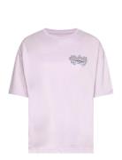 Stay 73 Tee Sport Sport Clothing Sports Tops & T-shirts Sport T-Skjorte Purple Billabong