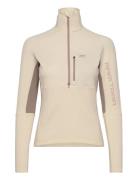 Emma Long Sleeve Sport Sport Clothing Sport Fleeces & Midlayers Beige Kari Traa