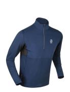 Long Sleeve Run Sport Sport Clothing Sport Fleeces & Midlayers Navy Daehlie