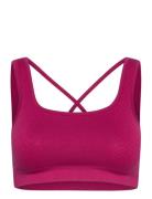 Scallop Seamless Bralette Sport Women Sport Clothing Sport Bras - All Red Casall