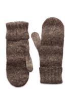 Max Mitten Accessories Gloves Thumb Gloves Brown Becksöndergaard