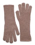 Woona Short Gloves Accessories Gloves Finger Gloves Brown Becksöndergaard