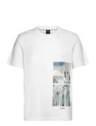 Tee 4 Sport Men Men Sports Clothes Sport Tops Sport T-Skjorte White BOSS