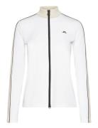 Tamara Mid Layer Tops Sweatshirts & Hoodies Fleeces & Midlayers White J. Lindeberg