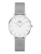 Petite 32 Sterling S White Accessories Watches Analog Watches Silver Daniel Wellington