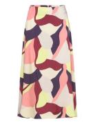 Kreppi Kamelia Skirts Knee-length & Midi Skirts Pink Marimekko