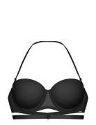 Michelle/Solution Bandeau Lingerie Bras & Tops Balc Tte Bras Black Dorina