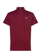 Wince Reg Fit Polo Sport Men Sport Clothing Sport Tops Sport Polos Sport Short-sleeved Polos Red J. Lindeberg