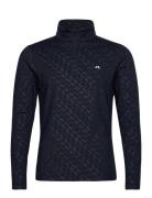 Luke Deboss Mid Layer Sport Men Sport Clothing Sport Fleeces & Midlayers Navy J. Lindeberg