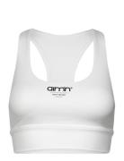 White Edge Core Racerback Bra Sport Women Sport Clothing Sport Bras - All White Aim´n