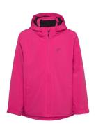 Isani Jkt Jr Outerwear Snow-ski Clothing Snow-ski Jacket Pink Five Seasons