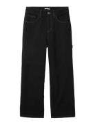 Baggy Work Wear Pants Bottoms Jeans Loose Jeans Black Tom Tailor