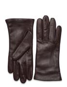 Bs Valora Gloves Accessories Gloves Finger Gloves Brown Bruun & Stengade