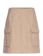 Vmfortuneemmy Hw Short Skirt Ga Boo Skirts Short Skirts Beige Vero Moda