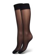 Knee High 20 Den 2 P The Comfo Lingerie Socks Knee High Socks Black Lindex