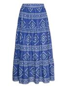 Sunsetll Maxi Skirt Skirts Maxi Skirts Blue Lollys Laundry