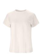 Gaina W S/S Tee Sport Women Sport Clothing Sports Tops & T-shirts Sport T-Skjorte White Athlecia