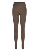 Franz W Tights Sport Women Sport Clothing Sport Tights Sport Training Tights Brown Athlecia