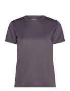 Keiling W Logo S/S Tee Sport Women Sport Clothing Sports Tops & T-shirts Sport T-Skjorte Purple Endurance