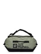 All-In Duffle 65 Sport Women Sport Training Bags Sport Backpacks Khaki Green Jack Wolfskin