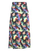 Fantasy World Printed Asymmetric Midi Skirt Skirts Maxi Skirts Multi/patterned Bobo Choses