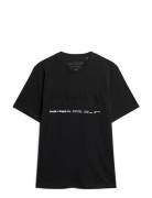 Utility Sport Logo Loose Tee Sport Men Men Sports Clothes Sport Tops Sport T-Skjorte Black Superdry Sport